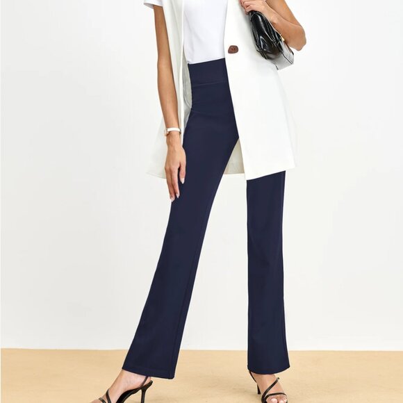 TAPATA Boot-Cut High Waist Pants - Picture 1 of 6